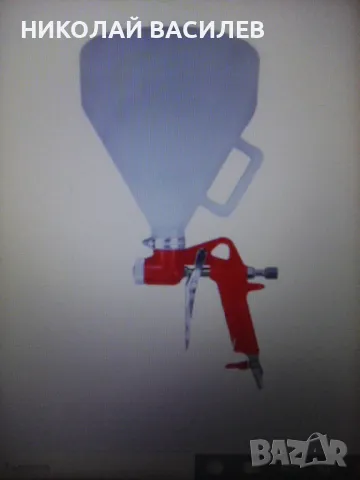 Пистолет за мазилка   и  боядисване  /  шприц / хоросан  и  др . с  3 дюзи / Питай наличен ли  е   ., снимка 12 - Други инструменти - 44421980