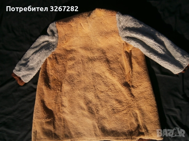 Шуба,Брезент,Естествена,Агнешка,Кожа, снимка 4 - Екипировка - 52818895