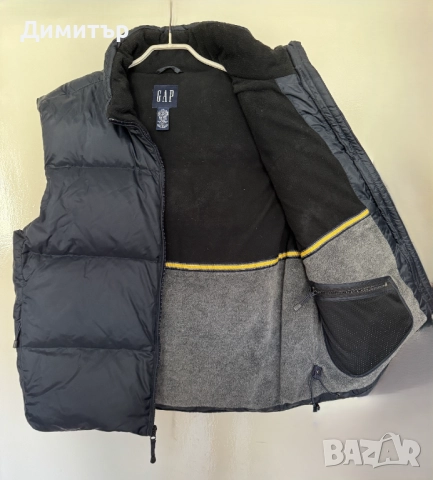 Мъжки пухен елек GAP, снимка 5 - Якета - 51941910