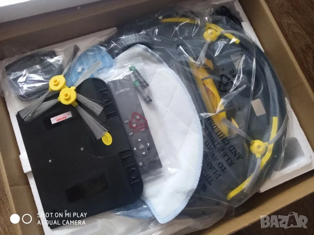 Почистващ робот с навигационна функция Валерио, снимка 3 - Прахосмукачки - 51268751