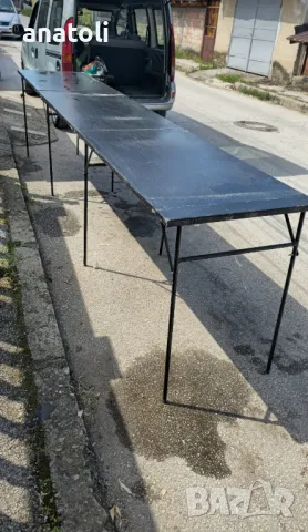 Алуминиева маса разтегателна 3.65 д. 68 ш. от Германия, снимка 12 - Маси - 50034144