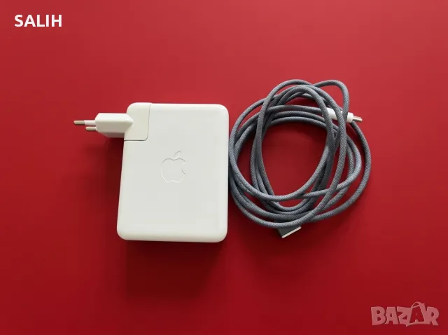 Apple 140W USB-C Charger A2452 Оригинално Зарядно за MacBook Pro Air iPad Type-C Адаптер, снимка 6 - Лаптоп аксесоари - 55945739