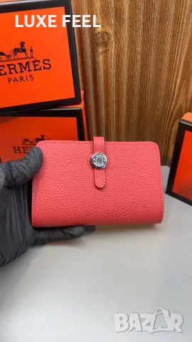 Hermes ⚜️ Естествена Кожа ⚜️ Дамски Протмонета , снимка 3 - Портфейли, портмонета - 55709491