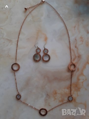 Колие и обици BVLGARI