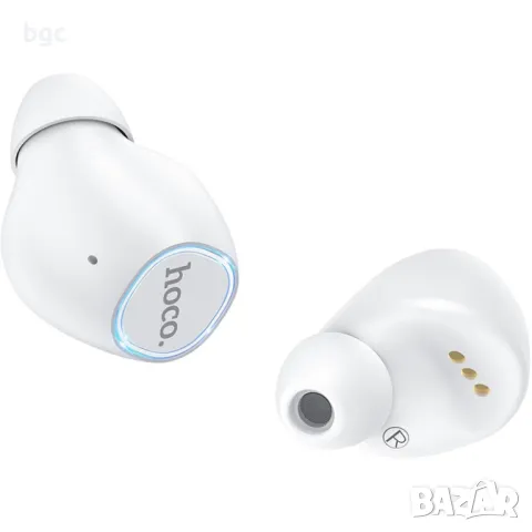 Слушалки bluetooth Hoco ES37 Treasure True Wireless, Бял - 24 месеца гаранция, снимка 3 - Bluetooth слушалки - 49439232
