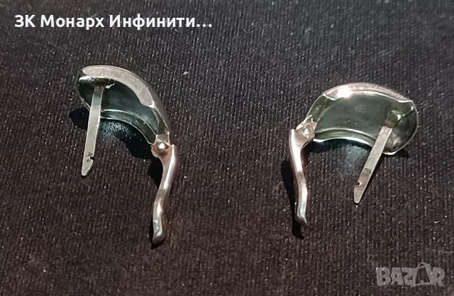 сребърни обеци , снимка 3 - Обеци - 52123297