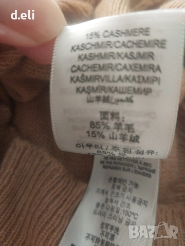 BURBERRY Original  Size L и John Lewis Size L 100% Кашмир, снимка 7 - Блузи с дълъг ръкав и пуловери - 51615704