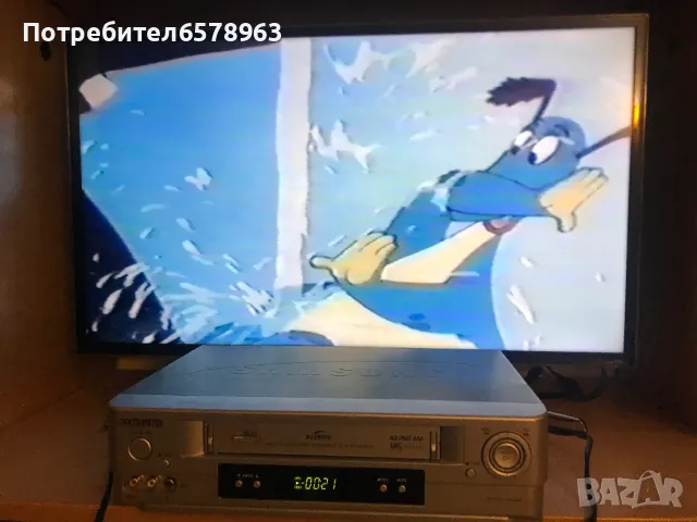 Видеокасета '' Слончето Дъмбо & Упорития Дракон '' VHS, снимка 16 - Анимации - 49146790