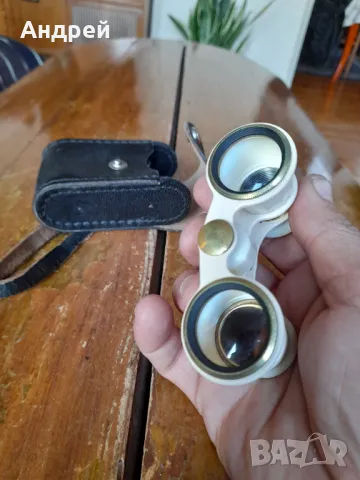 Стар театрален бинокъл,бинокълче #5, снимка 5 - Антикварни и старинни предмети - 47942859