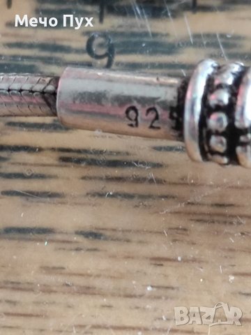 Сребърен комплект - колие и обеци (2), снимка 11 - Бижутерийни комплекти - 39891365