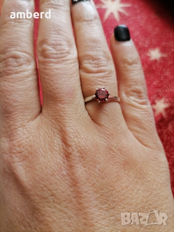 Нежен и елегантен сребърен пръстен - модел R062, снимка 9 - Пръстени - 53614259