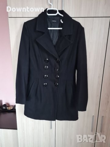 MOTIVI черно дамско палто , снимка 5 - Палта, манта - 35933297