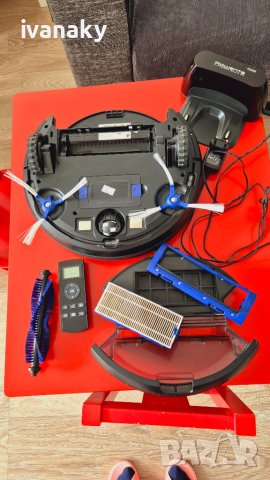 Намален от 485 лв-Робот прахосмукачка Rowenta+Моп, снимка 3 - Прахосмукачки - 50879004