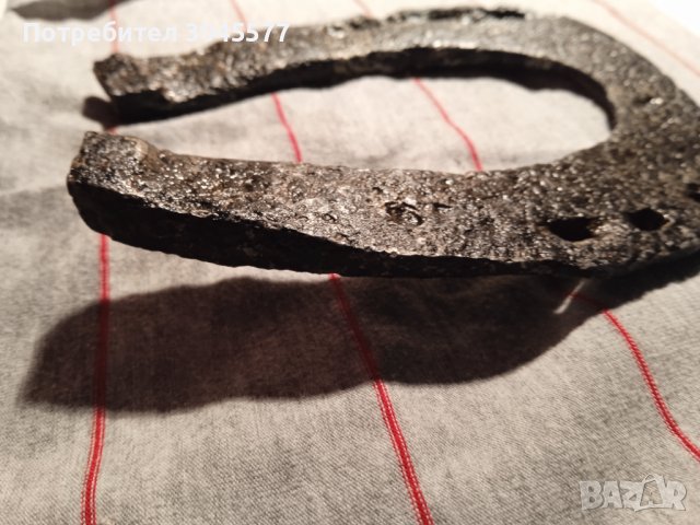 Подкова кована, антик, 13х11 см Подкови различни, снимка 2 - Антикварни и старинни предмети - 42720845