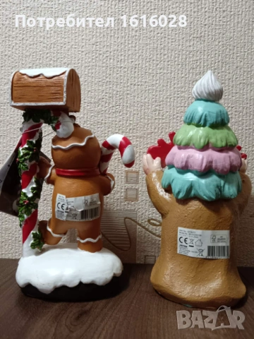 LED светещо декоративно коледно куче,джудже,динджър човече.., снимка 13 - Декорация за дома - 48491539