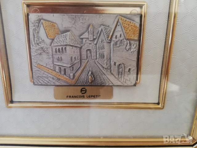 сертифицирана сребърна /925/ картина от Италия, снимка 2 - Картини - 52714782