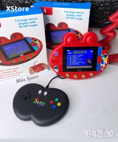 Детска конзола с 500 игри Sup Game F4, снимка 3 - Други игри и конзоли - 52461331