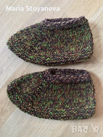 Плетени вълнени терлици, снимка 4 - Други - 49258829