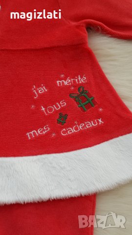 Коледна рокля 3 месеца, снимка 5 - Бебешки рокли - 38618767