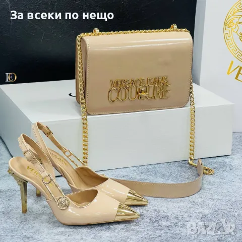 Дамски сандали на ток Versace - Налични различни цветове Код D1034, снимка 3 - Сандали - 47401547