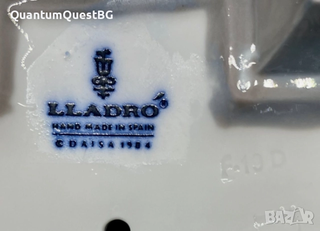 Lladro Spain Japanese Geisha “Teruko” w/ Folded Parasol “Гейшата”, снимка 10 - Статуетки - 52830312