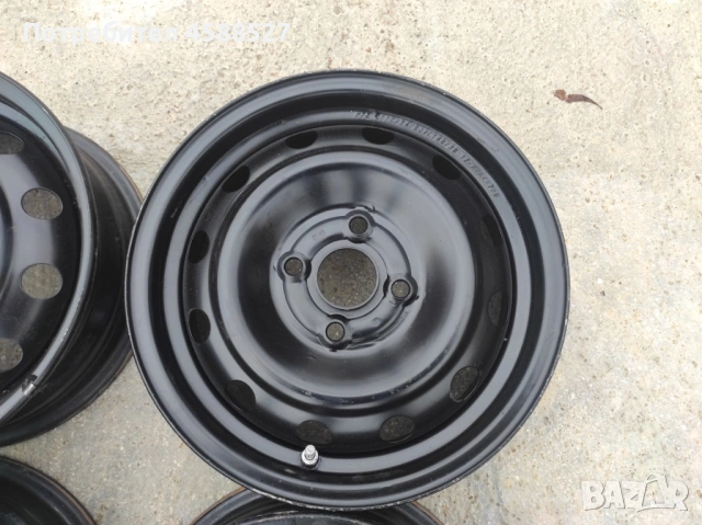 Джанти 14'' 4x100 5J et49 за Kia Picanto Hyundai I10, I20 с датчици, снимка 2 - Гуми и джанти - 53275930