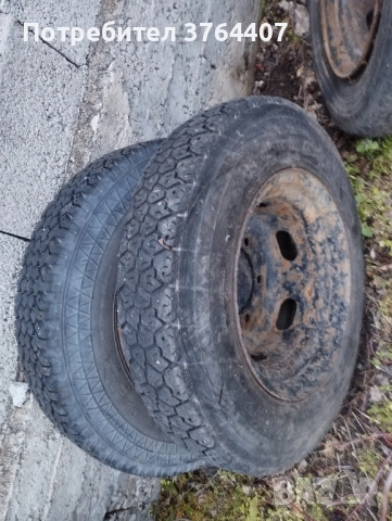 Джанти с гуми за бус Mercedes 508 16 цола 