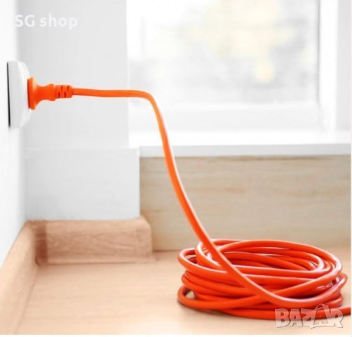 Удължител кабел за ток с щепсел и контакт тип шуко 30 метра, 45метра