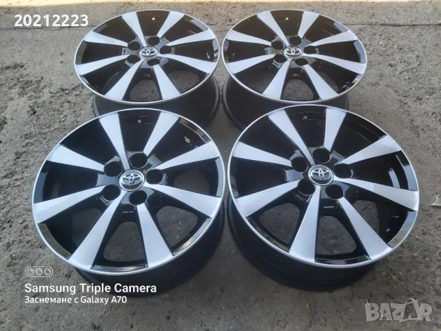 4 броя алуминиеви джанти за Toyota Rav4,Corolla,Auris,Avensis,Camry 17, снимка 2 - Гуми и джанти - 50109464