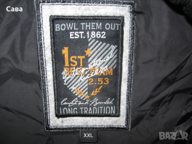 Зимно яке BOWL THEM OUT  мъжко,2ХЛ