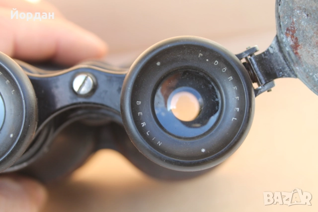 Рядък военен Немски бинокъл ''P.Dorffel Berlin Busch'', снимка 11 - Антикварни и старинни предмети - 52565248