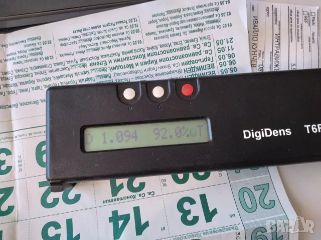 Измервател на плътност, денситометър DIFIDENS T6R, снимка 3 - Измервателни инструменти - 55971042