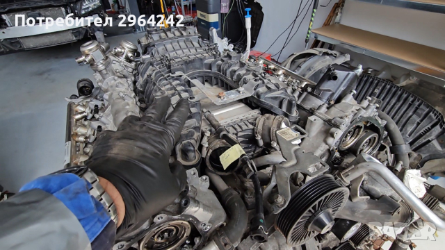 Мерцедес ремонт двигатели m278 m276 София, снимка 2 - Ремонт на двигатели - 44809014