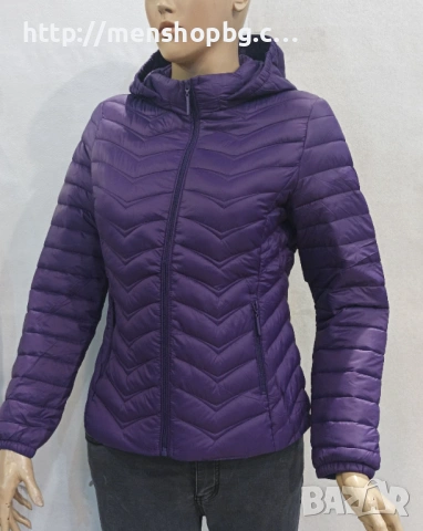 Пролетно яке код 11 - лилаво, снимка 2 - Якета - 53251232