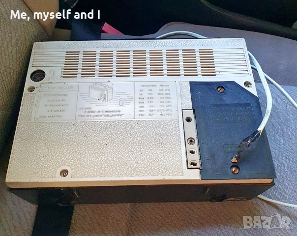 Грамофон Респром ГЕС 321 и радио VEF 201, снимка 4 - Грамофони - 51519809