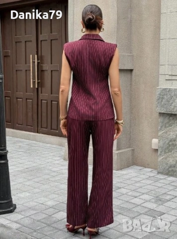 Дамски летен костюм, снимка 2 - Костюми - 53485893