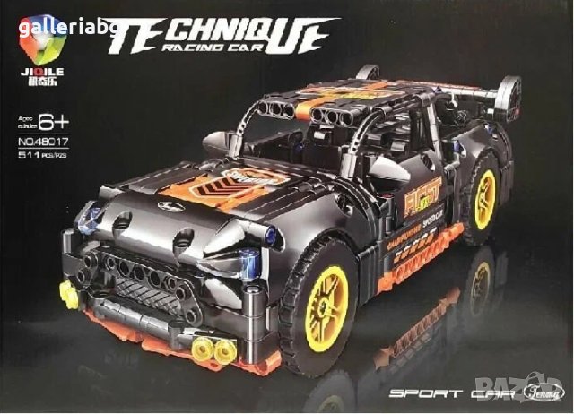 Голям конструктор на спортна кола Форд (Ford Mustang), снимка 4 - Конструктори - 41598359