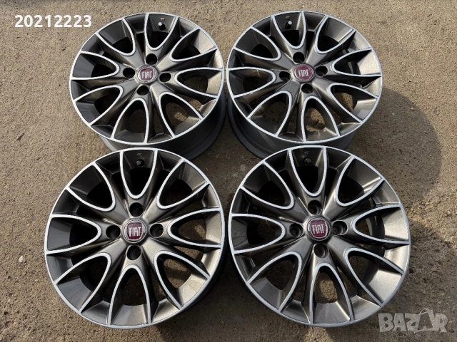 4 броя алуминиеви джанти за Fiat Grande Punto 15, снимка 3 - Гуми и джанти - 53735255