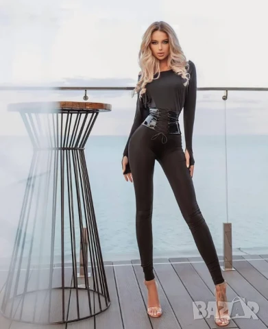 Дамски гащеризон с корсет , снимка 2 - Гащеризони - 50452277