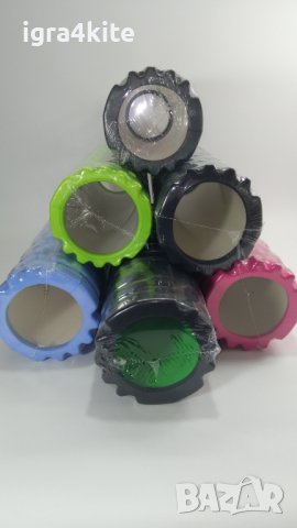 НАМАЛЕНИЯ! Големи класически фоумролери 45x14 МНОГО ЦВЕТОВЕ И МОДЕЛИ Foam roller, снимка 6 - Йога - 40765093