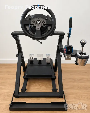 Thrustmaster T300RS GT + TH8A Shifter + Next Level Racing Wheel Stand 2.0
