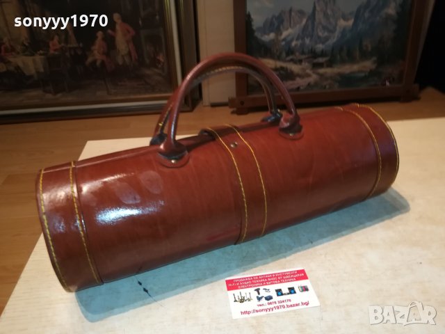 КОЖЕН КУФАР ЦИЛИНДЪР 2809211103, снимка 4 - Колекции - 34277469