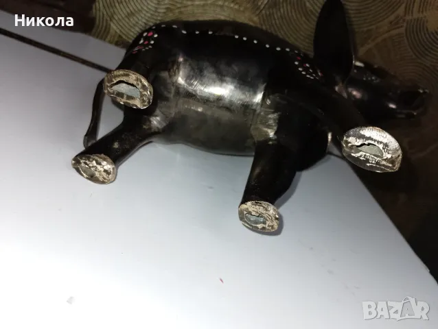 Слон от месинг, снимка 7 - Декорация за дома - 49275828