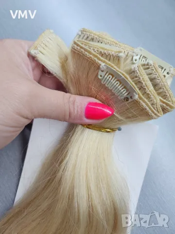 Естествена коса , снимка 2 - Аксесоари за коса - 50436027