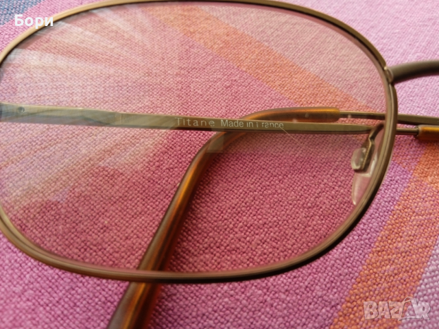 Очила с диоптър титаниева рамка, снимка 4 - Слънчеви и диоптрични очила - 36127432
