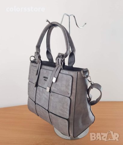 Луксозна чанта Guess/сива код SG55G, снимка 3 - Чанти - 32111938