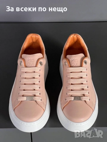 in Pele Дамски Маратонки Естествена Кожа👟Дамски Спортни Обувки Код E1202, снимка 4 - Маратонки - 53252956