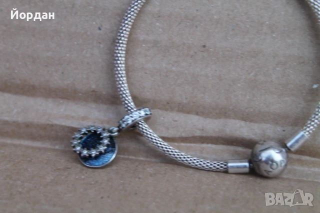 Сребърна гривна ''Pandora'' , снимка 2 - Гривни - 50619501