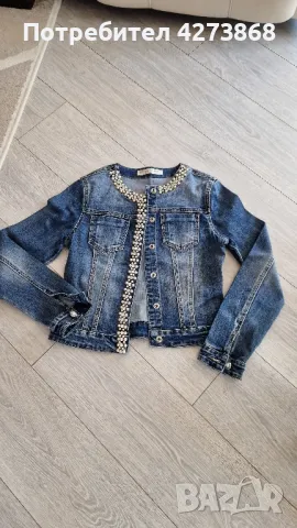 дънкено яке , снимка 3 - Якета - 50357428