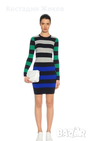 .Плетена рокля на райета Karen Millen. 